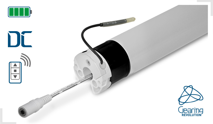 ULTRA QUIET, BATTERY OPERATED AND ELECTRONIC ENCODER LIMIT